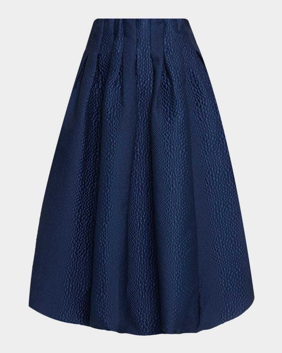 Fayetta Embossed Bubble Skirt